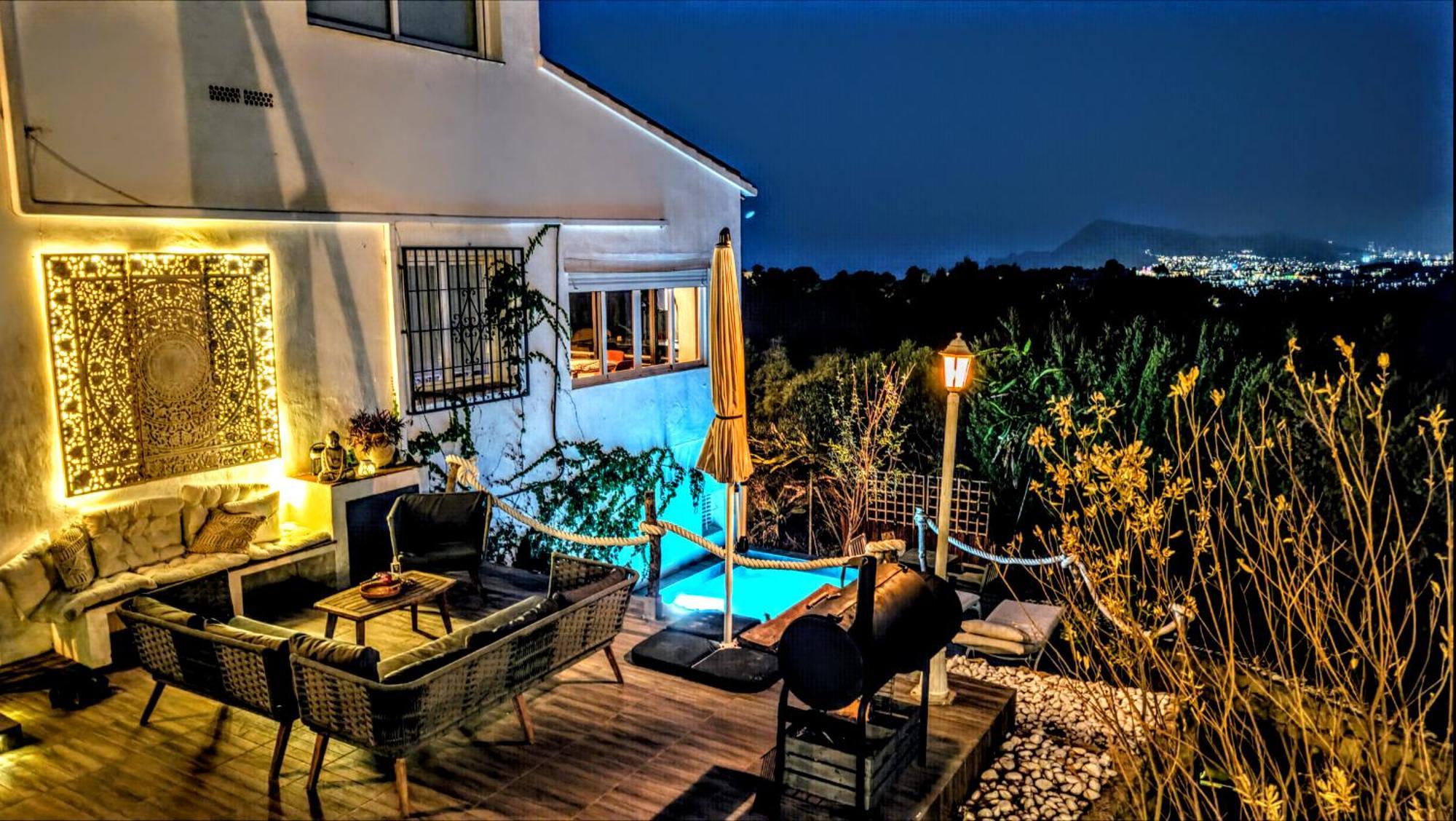 Villa Altea Moderna Vistas Panoramicas Екстериор снимка